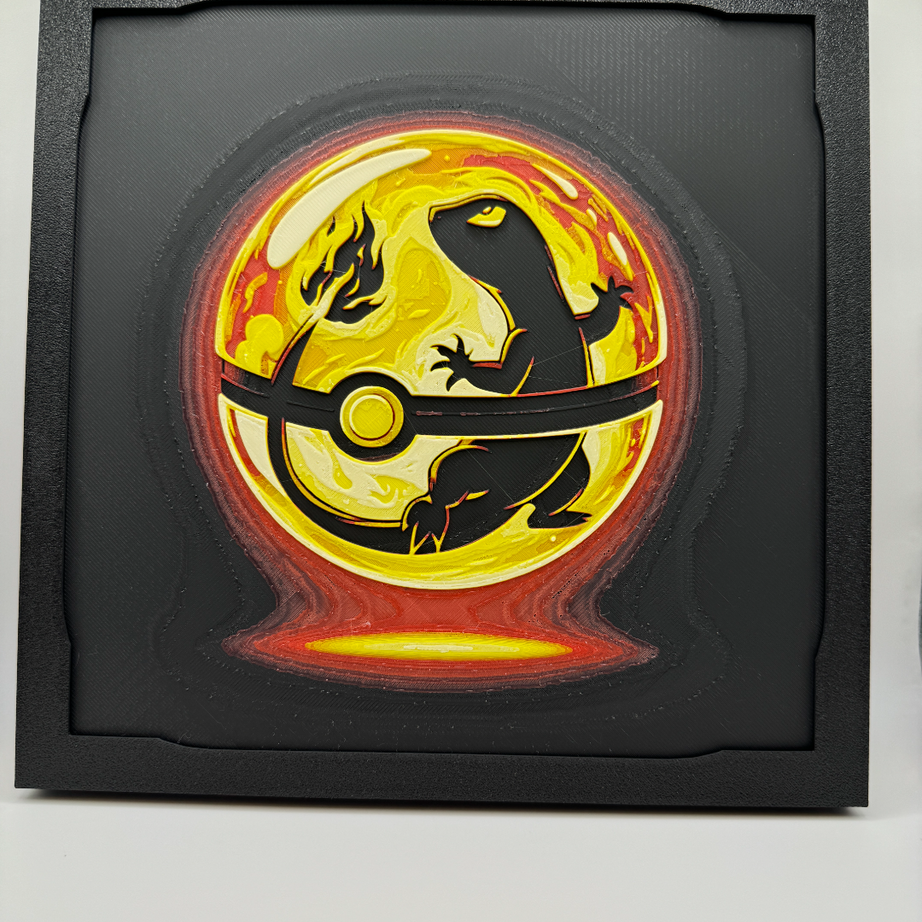 Charmander - Pokeball Hueforge