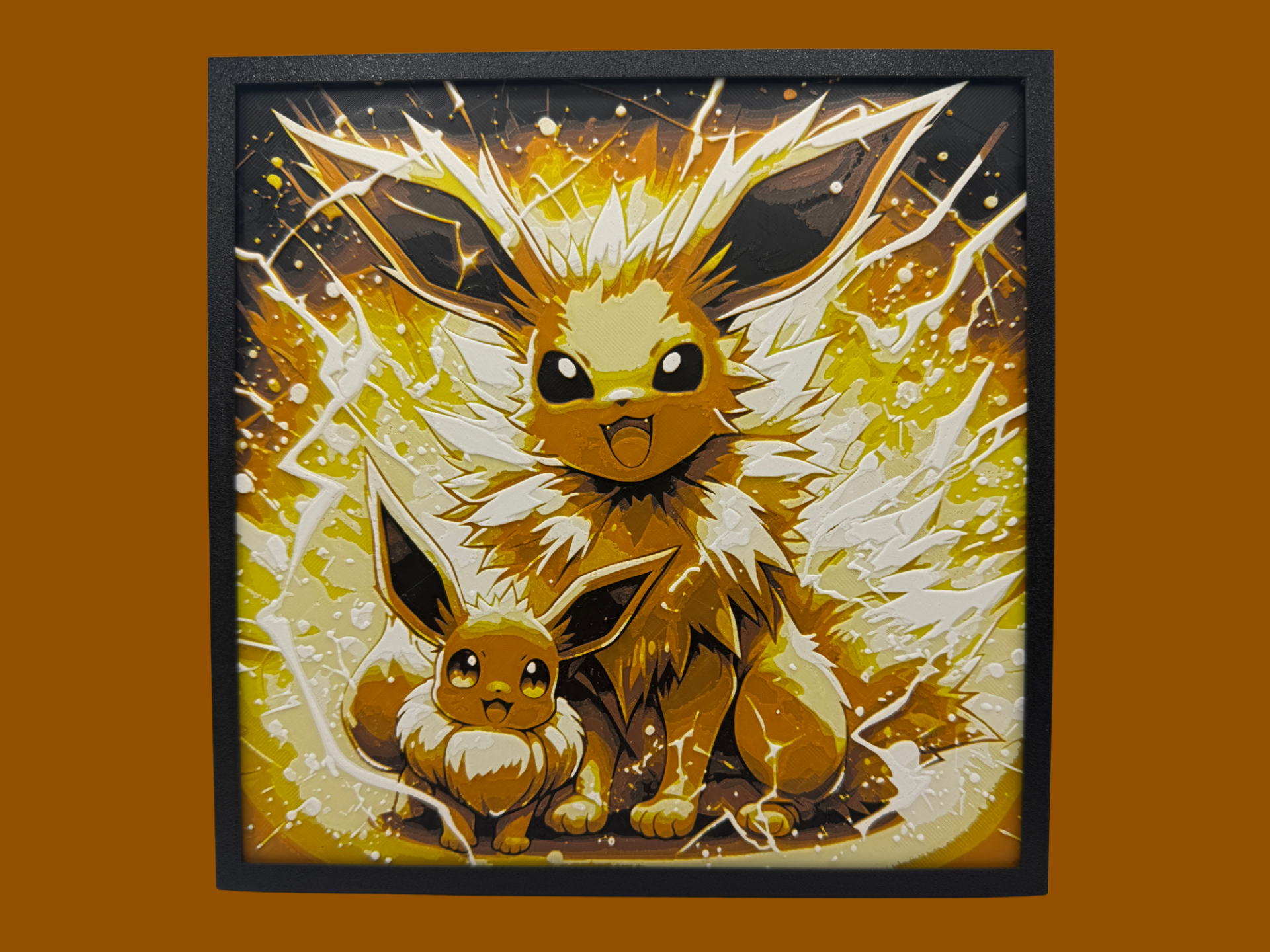 Pokemon Jolteon and Eevee