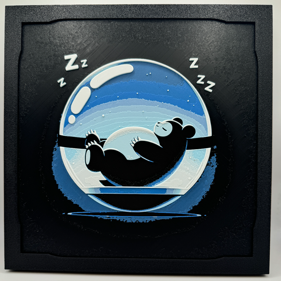 Snorlax - Pokeball Hueforge