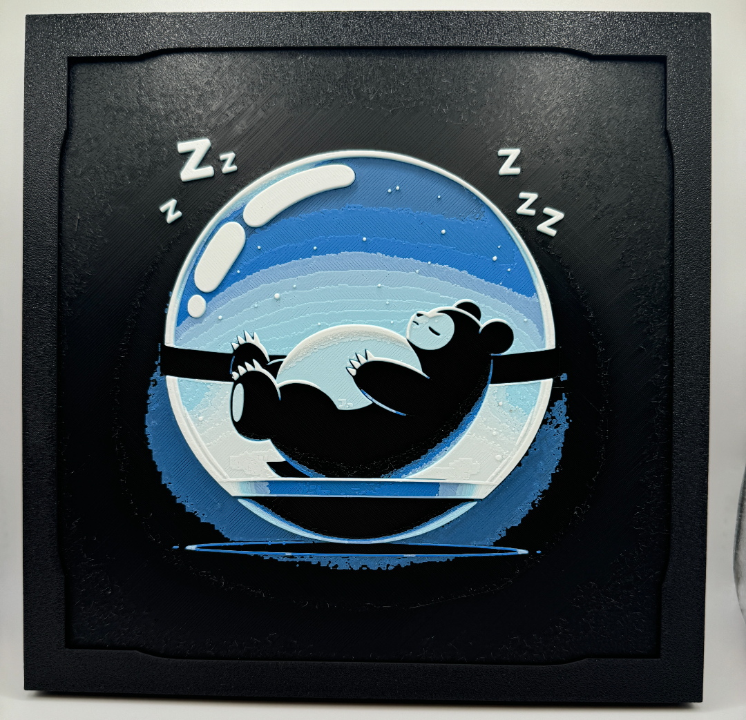 Snorlax - Pokeball Hueforge