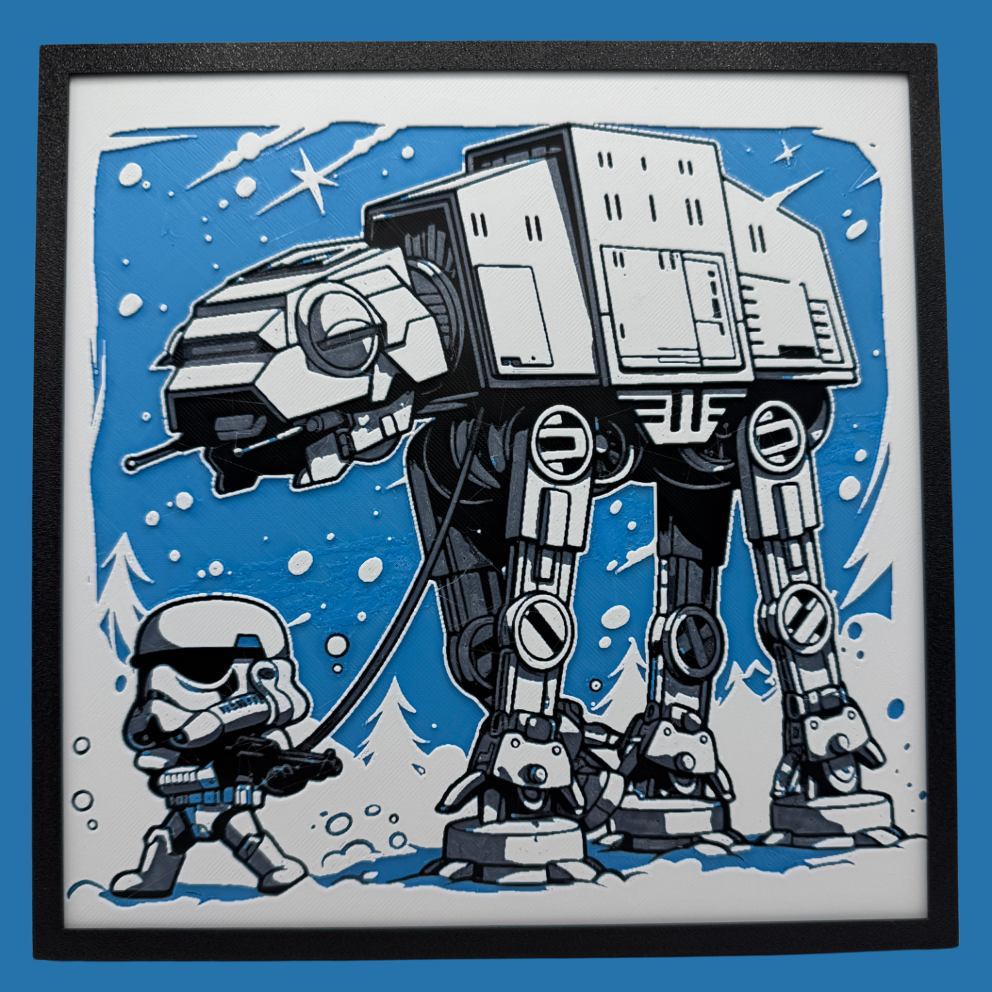 Storm Trooper walks ATAT - Chibi Edition