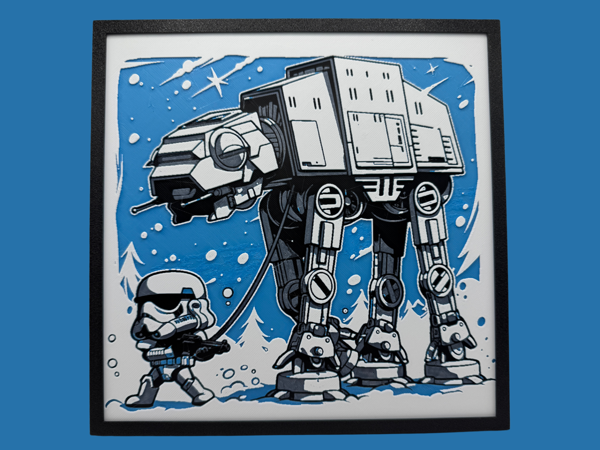 Storm Trooper walks ATAT - Chibi Edition